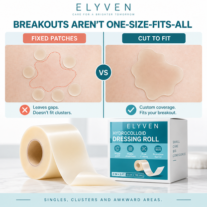 Hydrocolloid pimple patch Roll