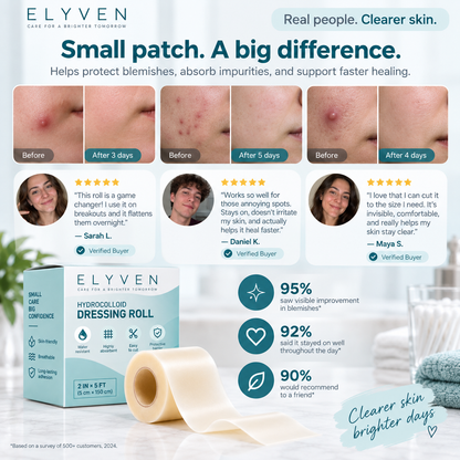 Hydrocolloid pimple patch Roll